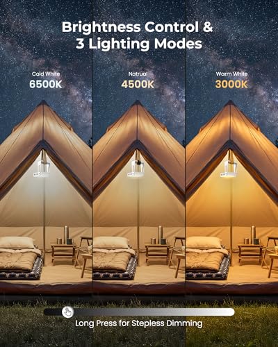 3 Pack Portable Camping Lantern (3 Count)