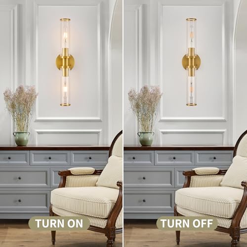 8000mAh Wireless Wall Sconces with Remote Control 3000K (2 Count)
