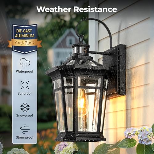 Motion Sensor Outdoor Light fixtures Wall Mount