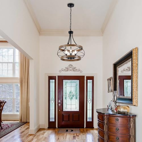 5 Light Farmhouse Chandelier (5 Count)