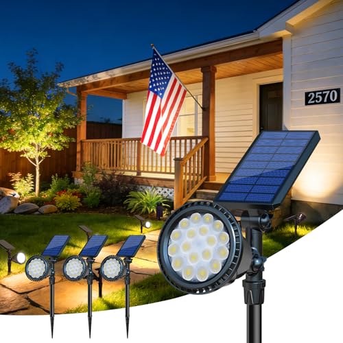 Solar Outdoor Lights (4 Count)