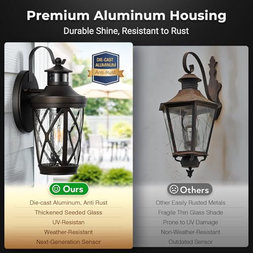 Oil Rubbed Bronze Outdoor Light Fixture (Oil-Rubbed Bronze / 1-Pack)