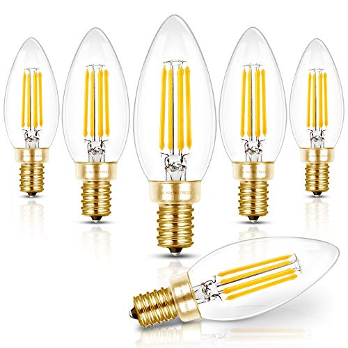 Candelabra Light Bulbs 40W Eq (6 Count)
