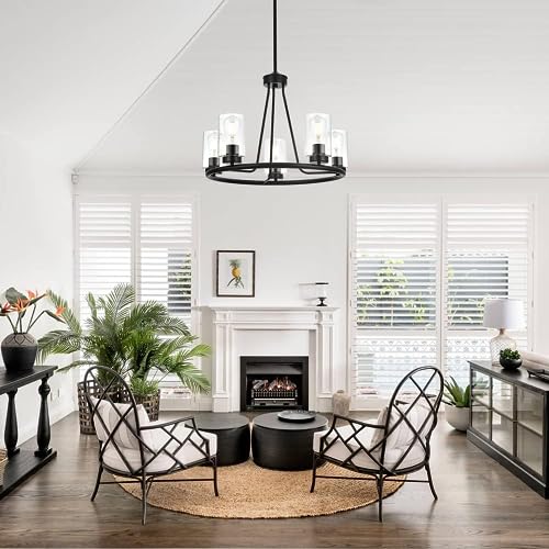 6 Pack Seeded Glass Lamp Shade Replacements (6 Count)