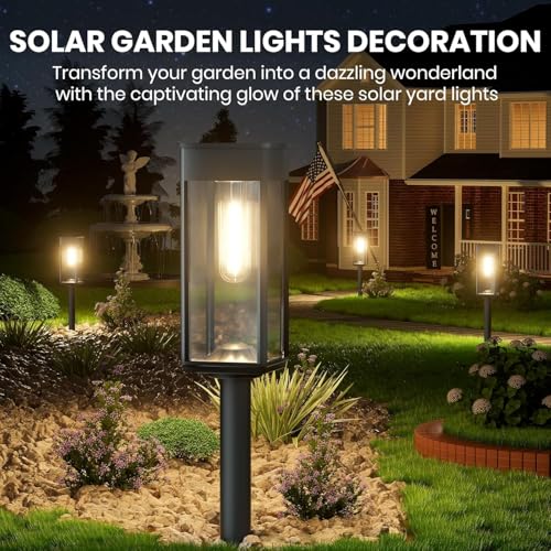Solar Pathway Lights Outdoor Waterproof IP65 (2 Count)
