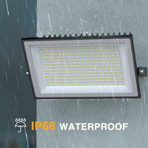 200W LED Flood Lights Outdoor (2 Count)