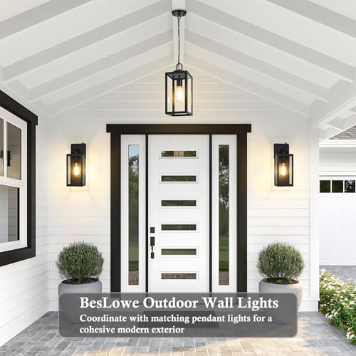Upgraded Dusk to Dawn Outdoor Wall Lights (2 Count)