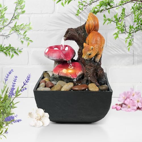 Indoor Resin Statue Desktop Fountain Indoor