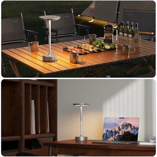 1 Pack Rechargeable Cordless Table Lamp (2 Count)