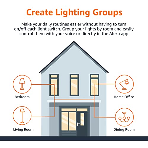 Smart A19 LED Light Bulb (4 Count)
