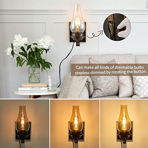 Plug in Wall Sconce