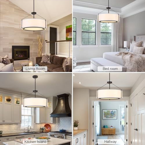 20Inches Drum Chandeliers