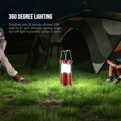 LED Camping Lantern (4 Count)