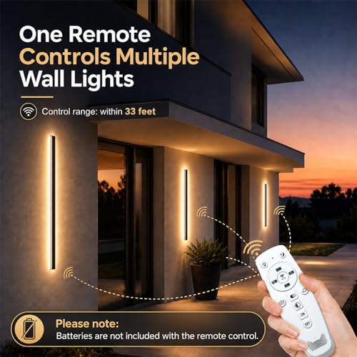 92In Modern Outdoor Wall Lights 2 Pack (2 Count)