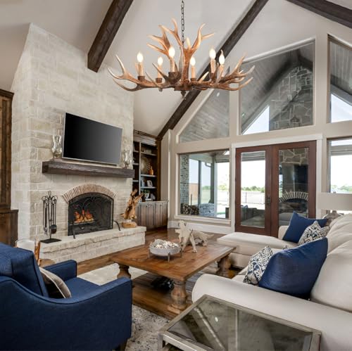 Vintage Antler Chandelier 6