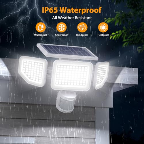 4500LM Solar Lights Outdoor (2 Count)