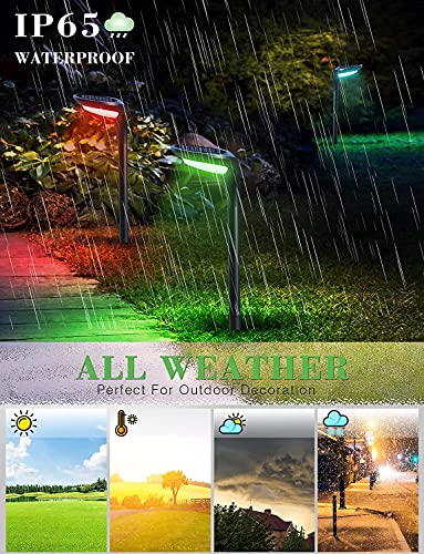 Color Solar Pathway Lights (4 Count)