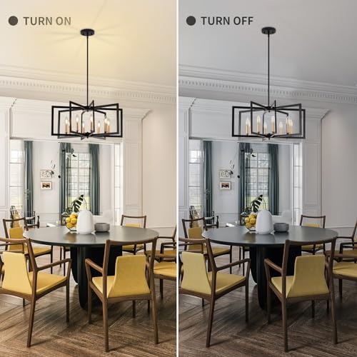 Black Chandelier for Dining Room