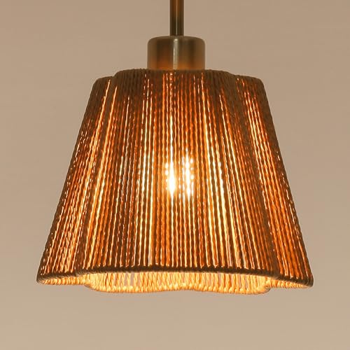 Woven Pendant Light Boho Chandelier