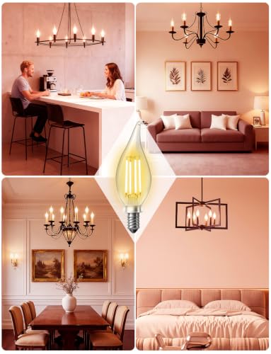 Chandelier Light Bulbs (12 Count)