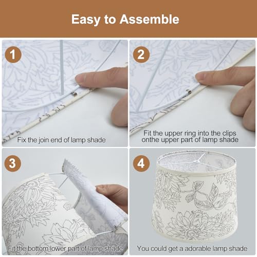 Drum Lampshades Set of 2 (2 Count)