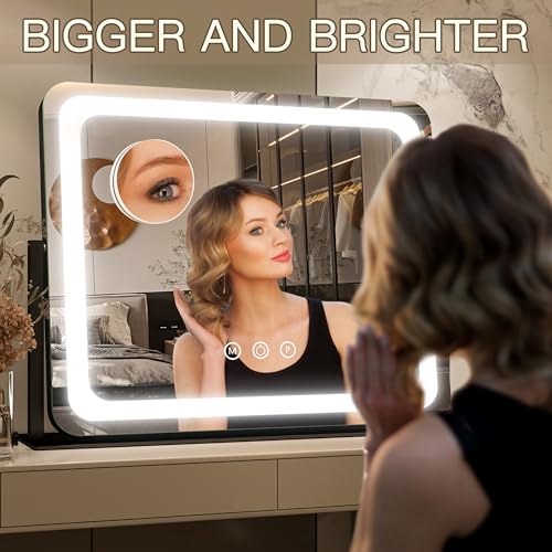 Vanity Mirror with Lights 22"x17"