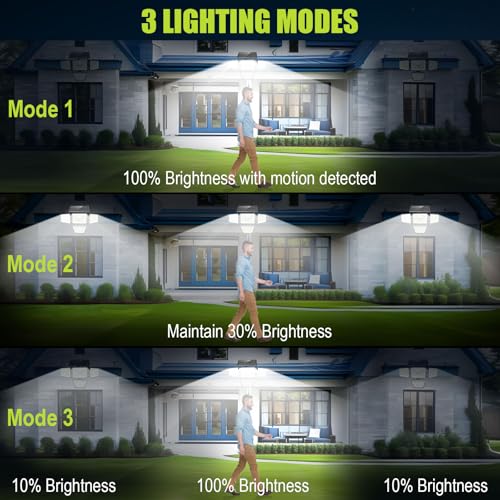 3000LM Solar Lights (2 Count)