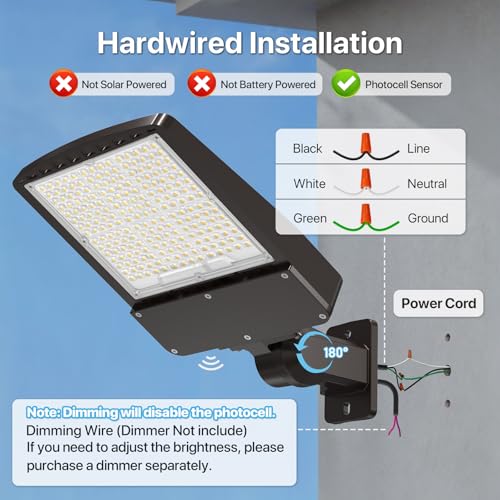 LED Parking Lot Lights Outdoor