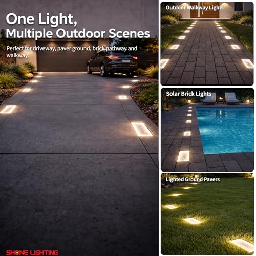 4x8 Solar Ground Lights (6 Count)