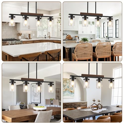 29.3" Dining Room Light Fixtures Over Table (4 Count)