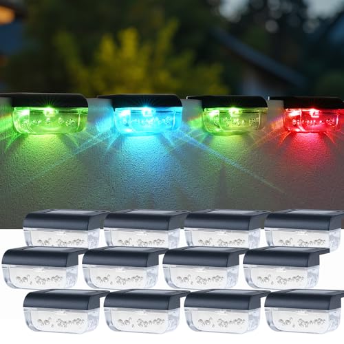 12 Pack Solar Deck Lights (12 Count)
