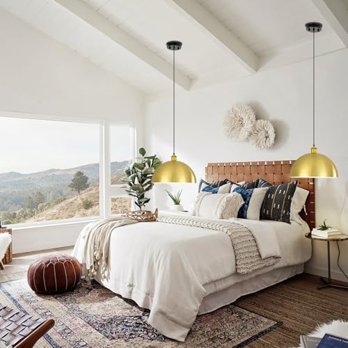 Gold Pendant Light