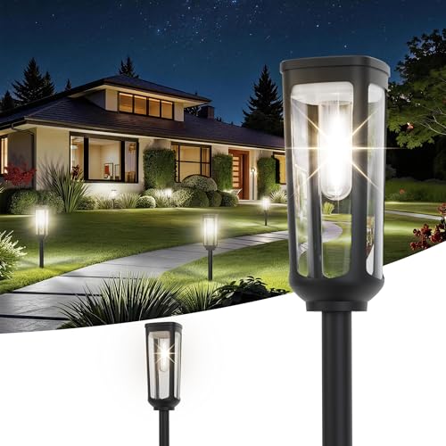 Solar Pathway Lights Outdoor Waterproof (2 Count)