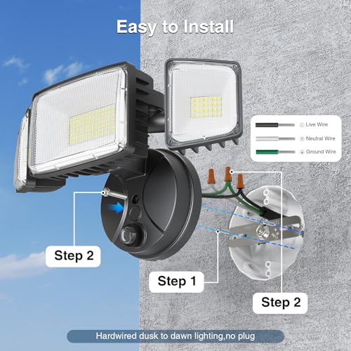 100w Dusk to Dawn Outdoor Lighting