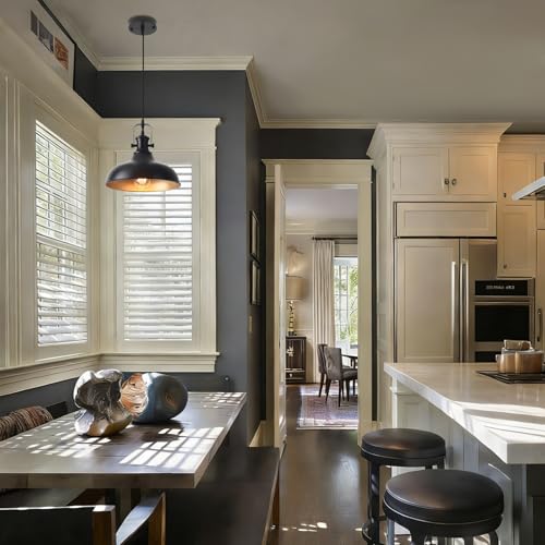 Black Farmhouse Pendant Lights Kitchen Island