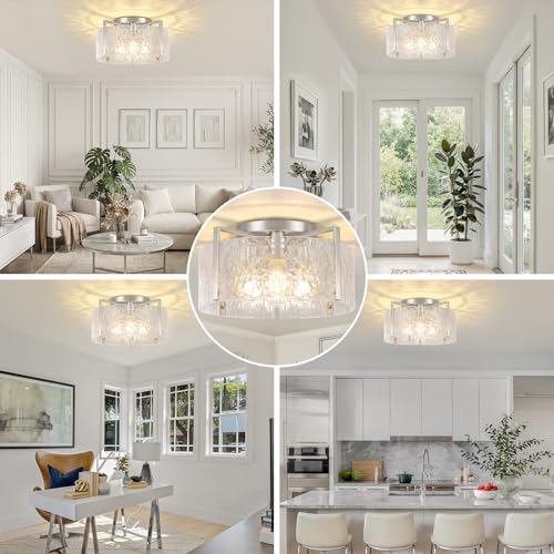 16" Semi Flush Mount Ceiling Light