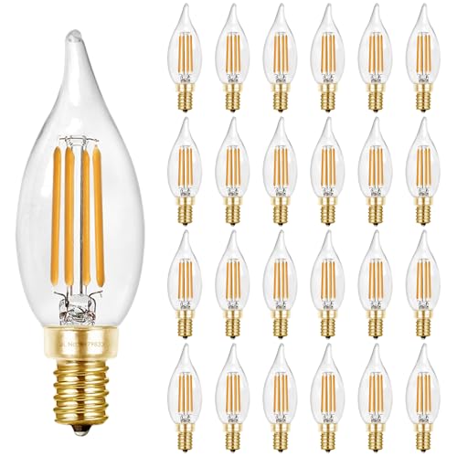 Candelabra Light Bulbs 2700K (24 Count)