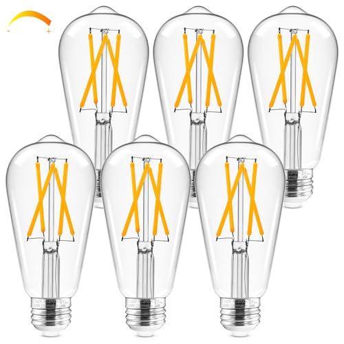 Edison Bulbs Dimmable (6 Count)