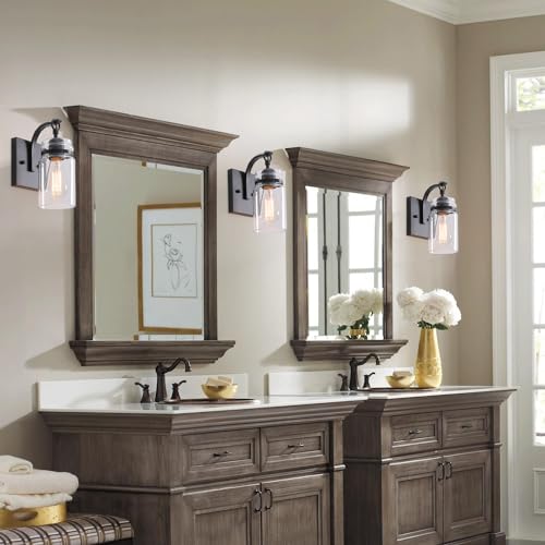 Black Wall Sconces Set of Two (2 Count)