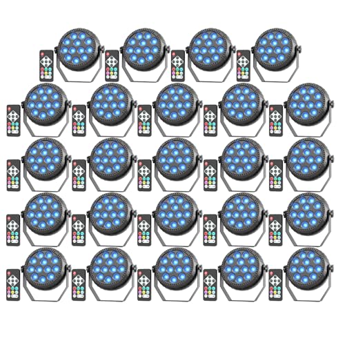 Rechargeable Mini Par Lights 24 Pack (24 Count)