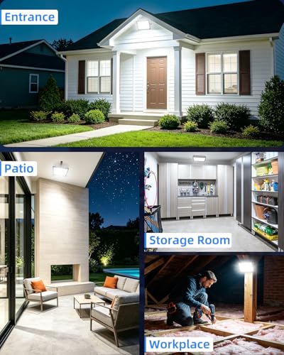 60W LED Flood Light Outdoor (2 Count)