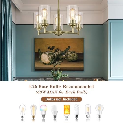 D19.8" Chandelier for Dining Room
