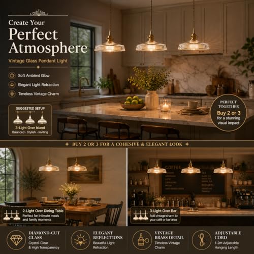 Ripple Glass Pendant Light