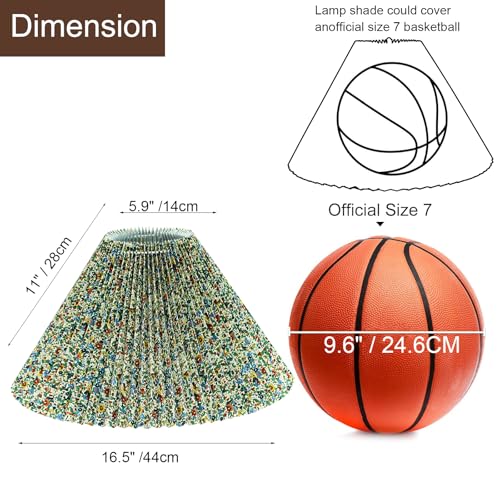 Pleated Lamp Shade for Arc