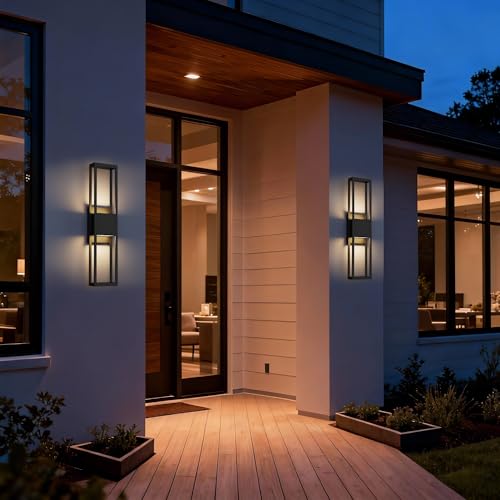 27 Inch Modern Outdoor Wall Lights