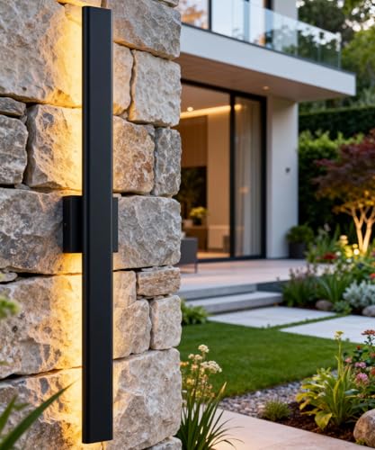 2 Packs Outdoor Wall Sconce