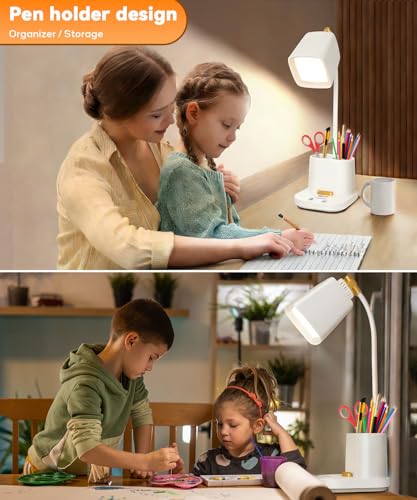 LED Desk Lamps for Home Office with Charger