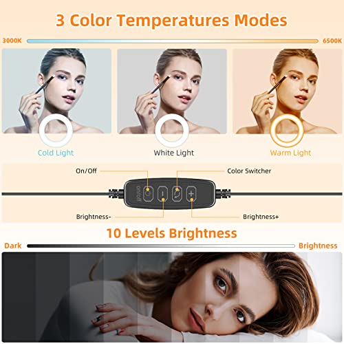 2Packs Ring Light for Computer Laptop