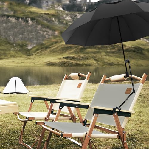 UPF 50+ Golf Umbrella with Adjustable Universal Clamp