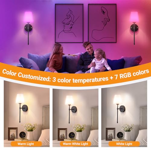 Battery Operated Wall Sconce
